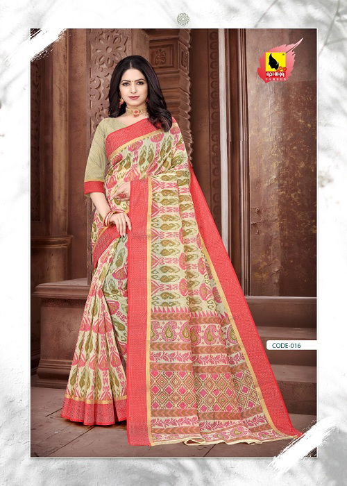 Crystal 8 Fancy Ethnic Wear Cotton Printed Saree Collection